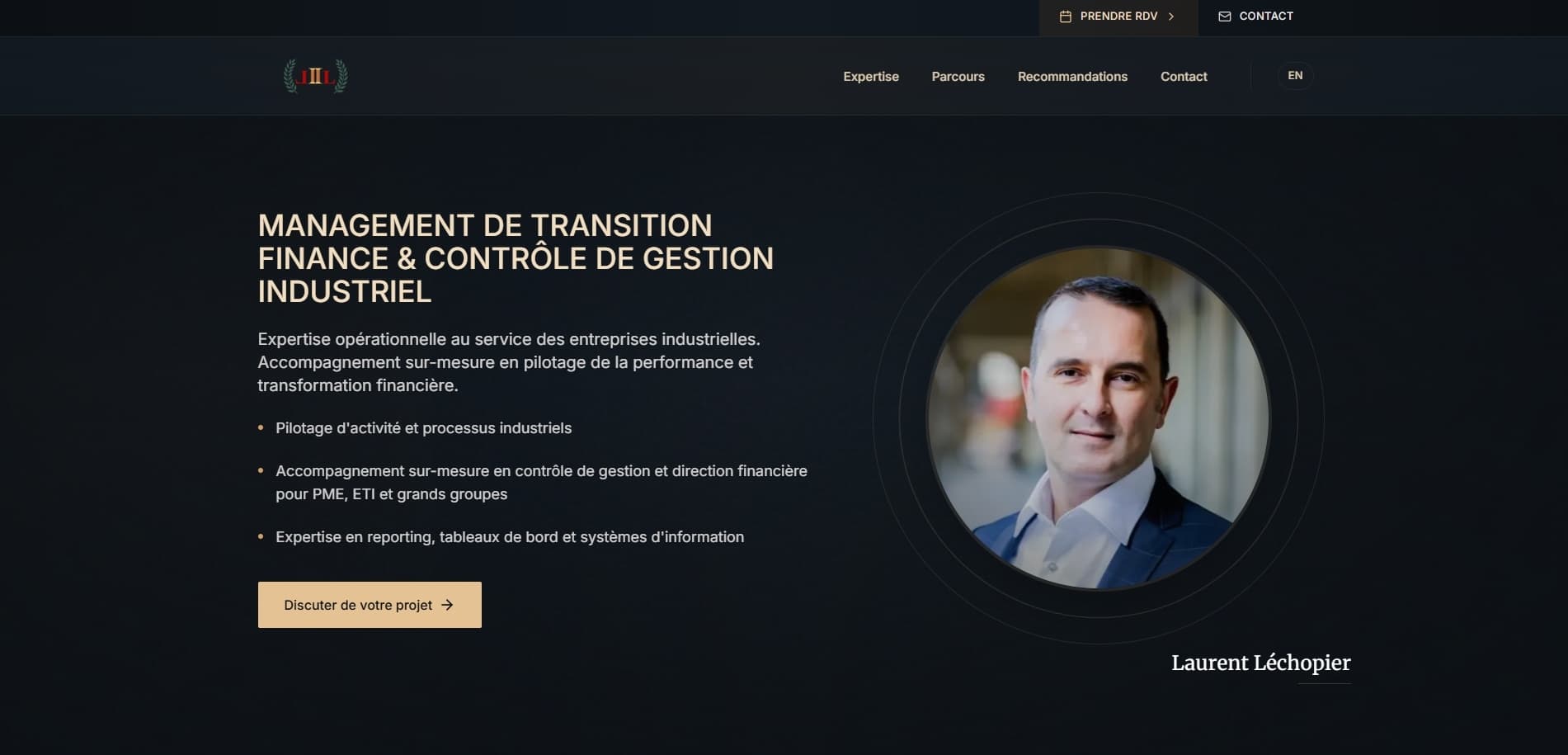 Site internet réalisé pour JIIL Conseil
