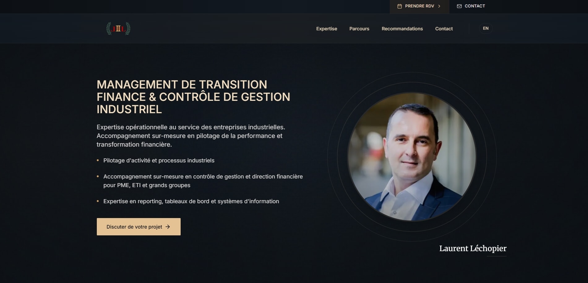 Site internet réalisé pour JIIL Conseil
